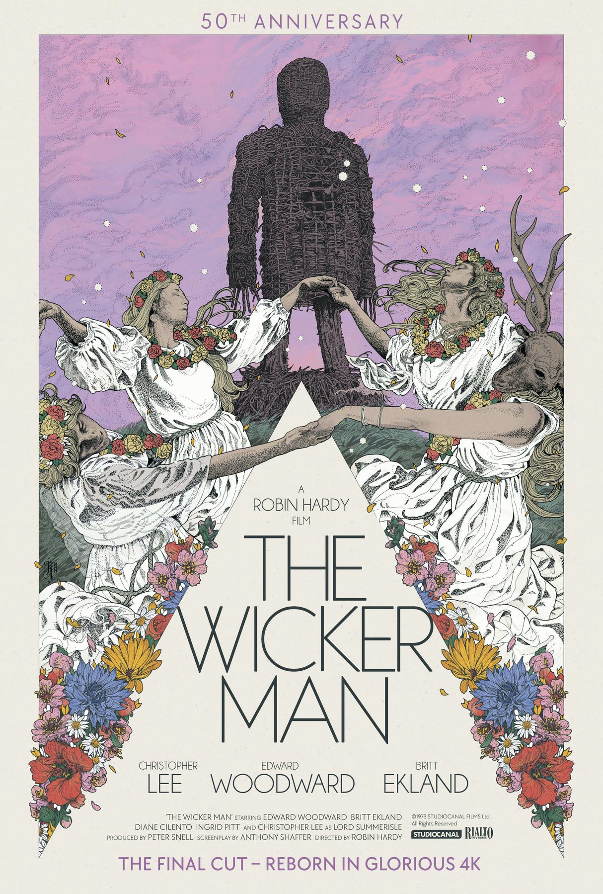 The Wicker Man Poster Style B 11x17