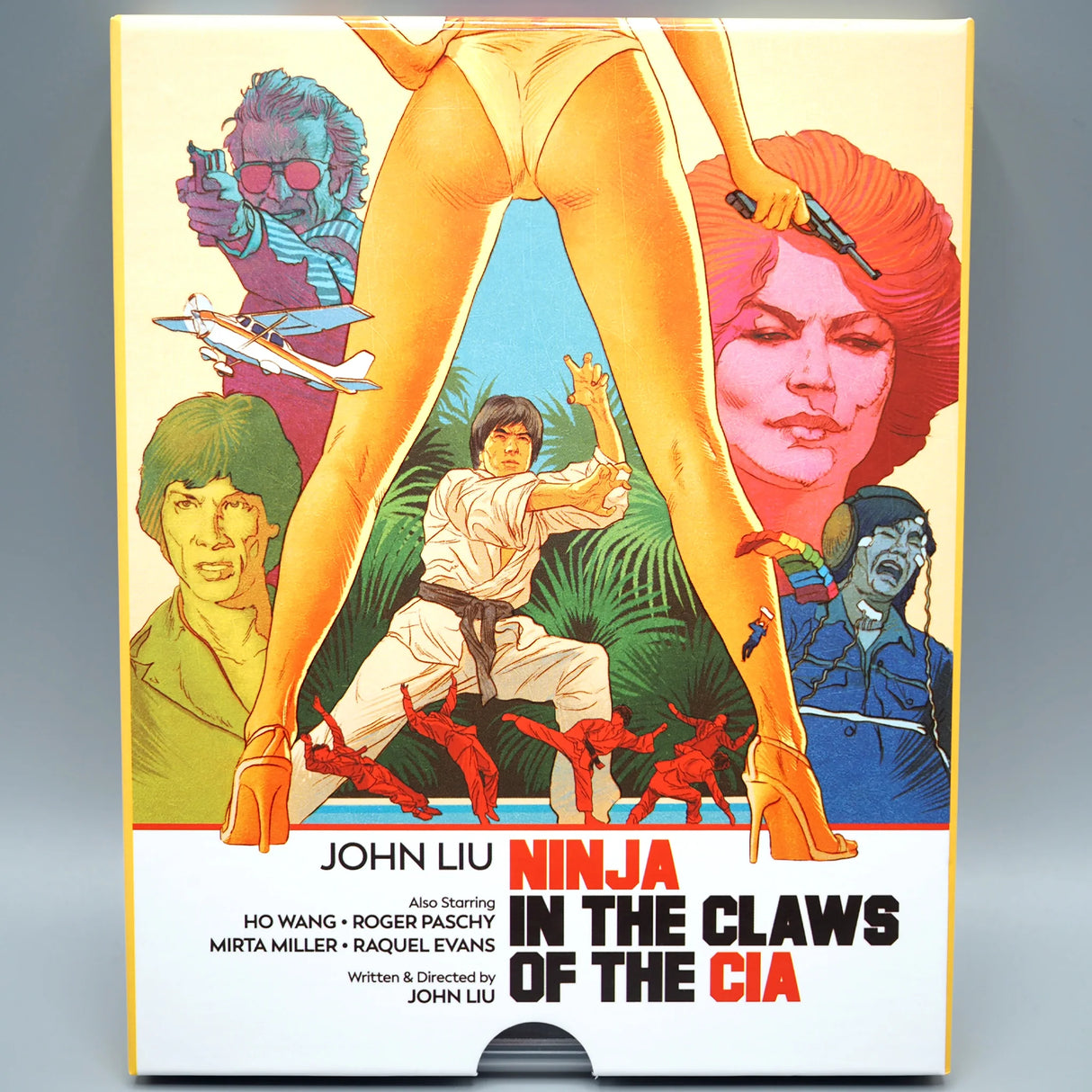 Ninja in the Claws of the CIA W/SLIP USED