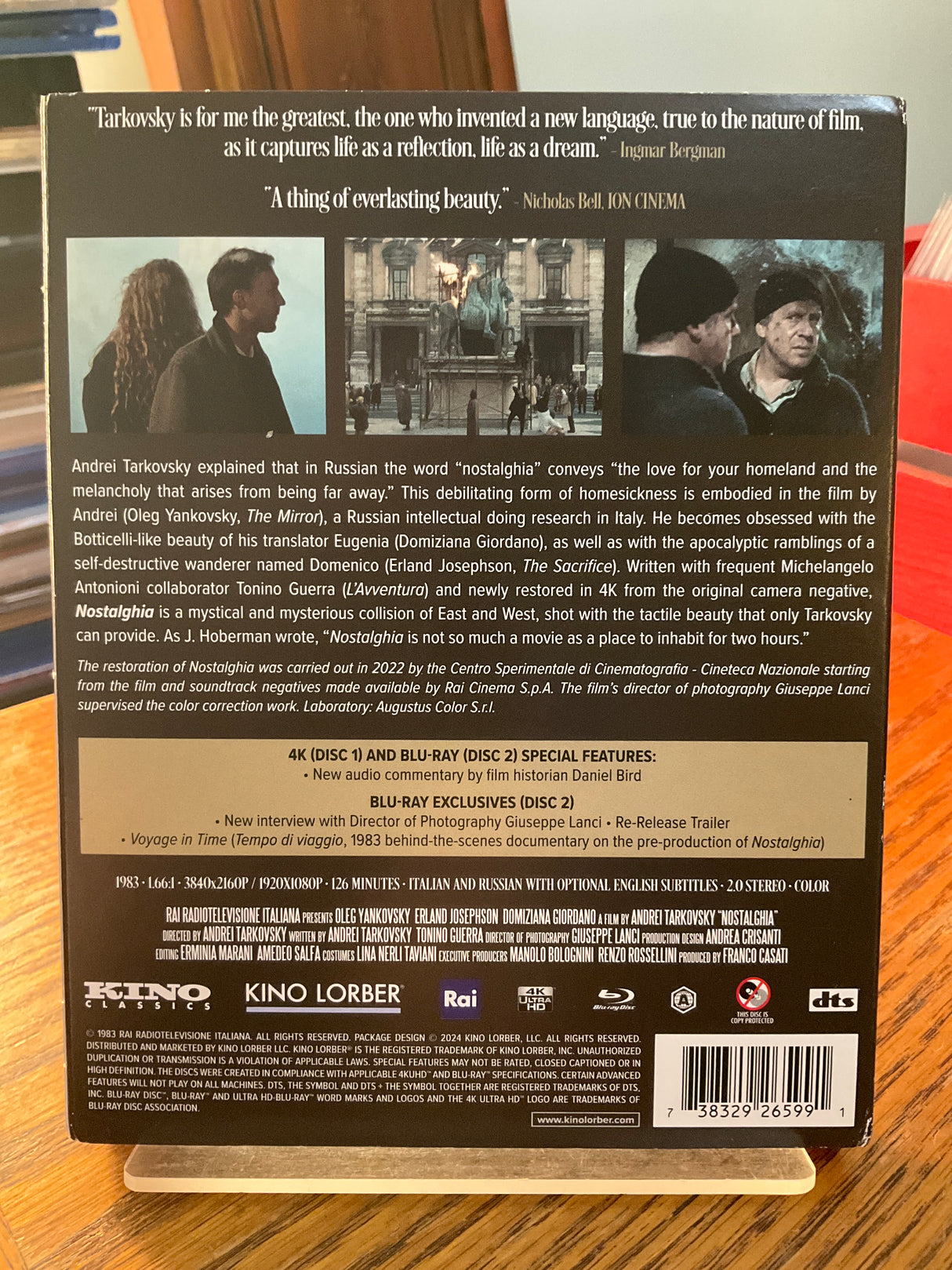 Nostalghia (4K UHD) w/SLIP USED