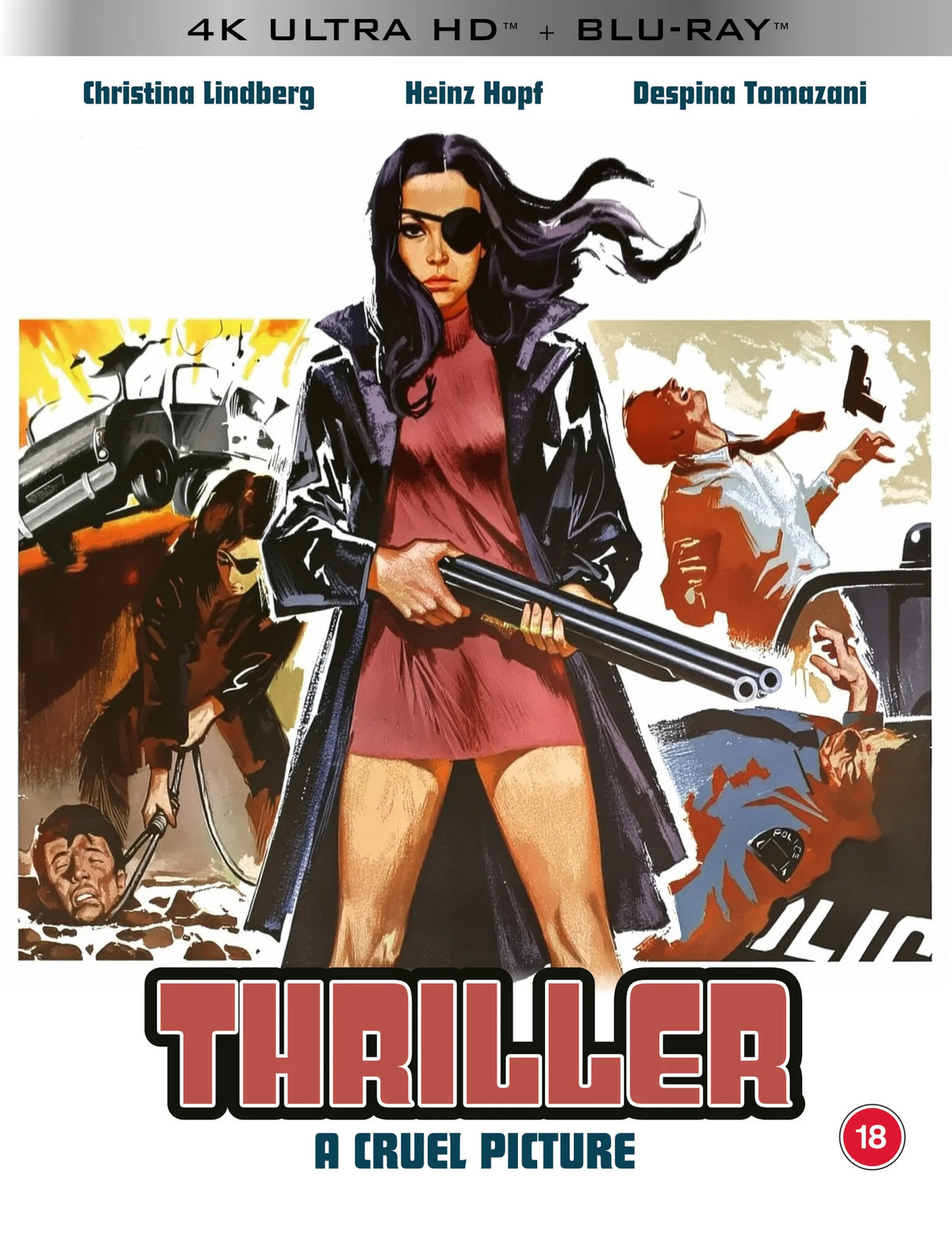 Thriller: A Cruel Picture (4K UHD, UK Limited Edition, Region Free) w/SLIP