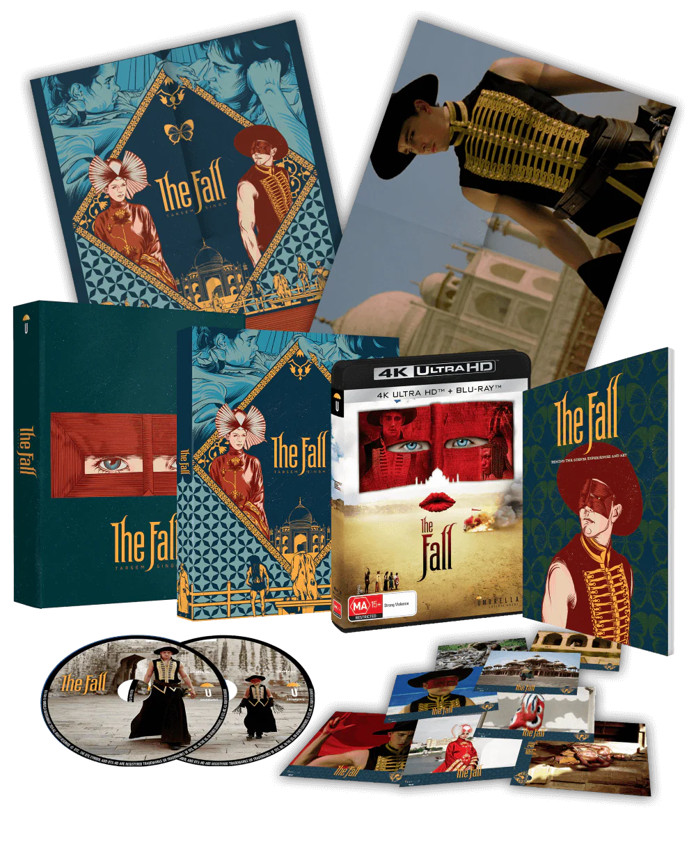 The Fall (4K UHD/Blu-Ray, Collector's Edition w/Book + Rigid Case + Slipcase + Poster + Artcards, Region Free) USED