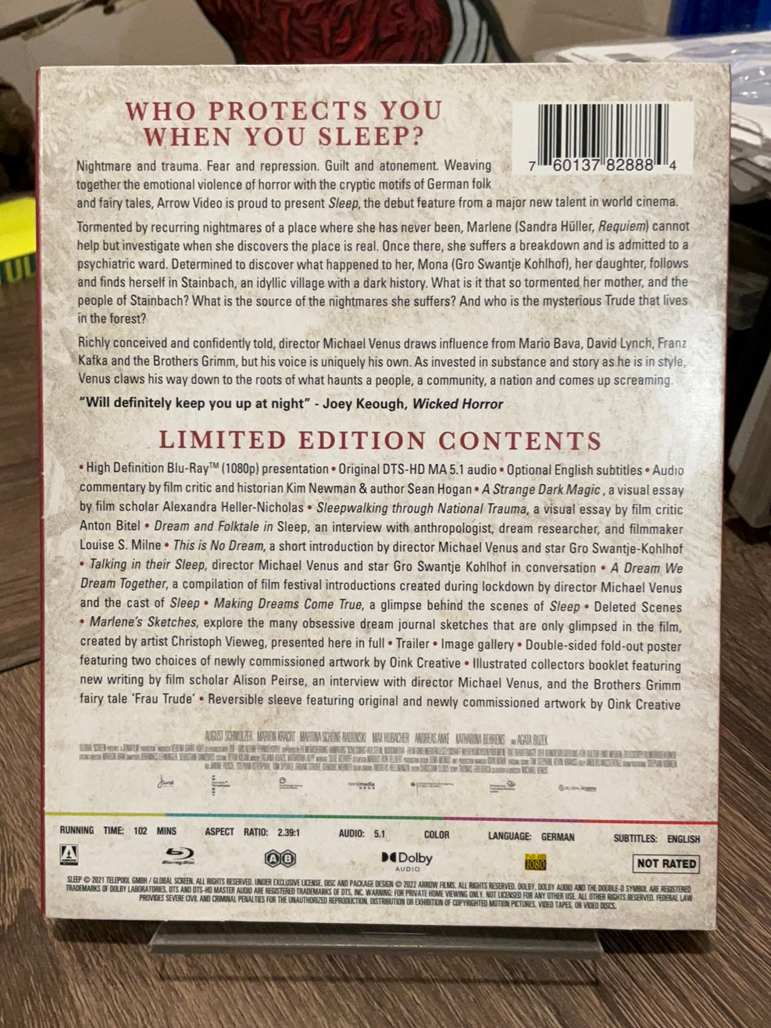 Sleep (Limited Edition) w/SLIP USED