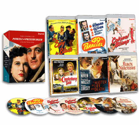 The Cinema of Powell & Pressburger Collection One (Limited Edition, Region Free) *DAMAGED*