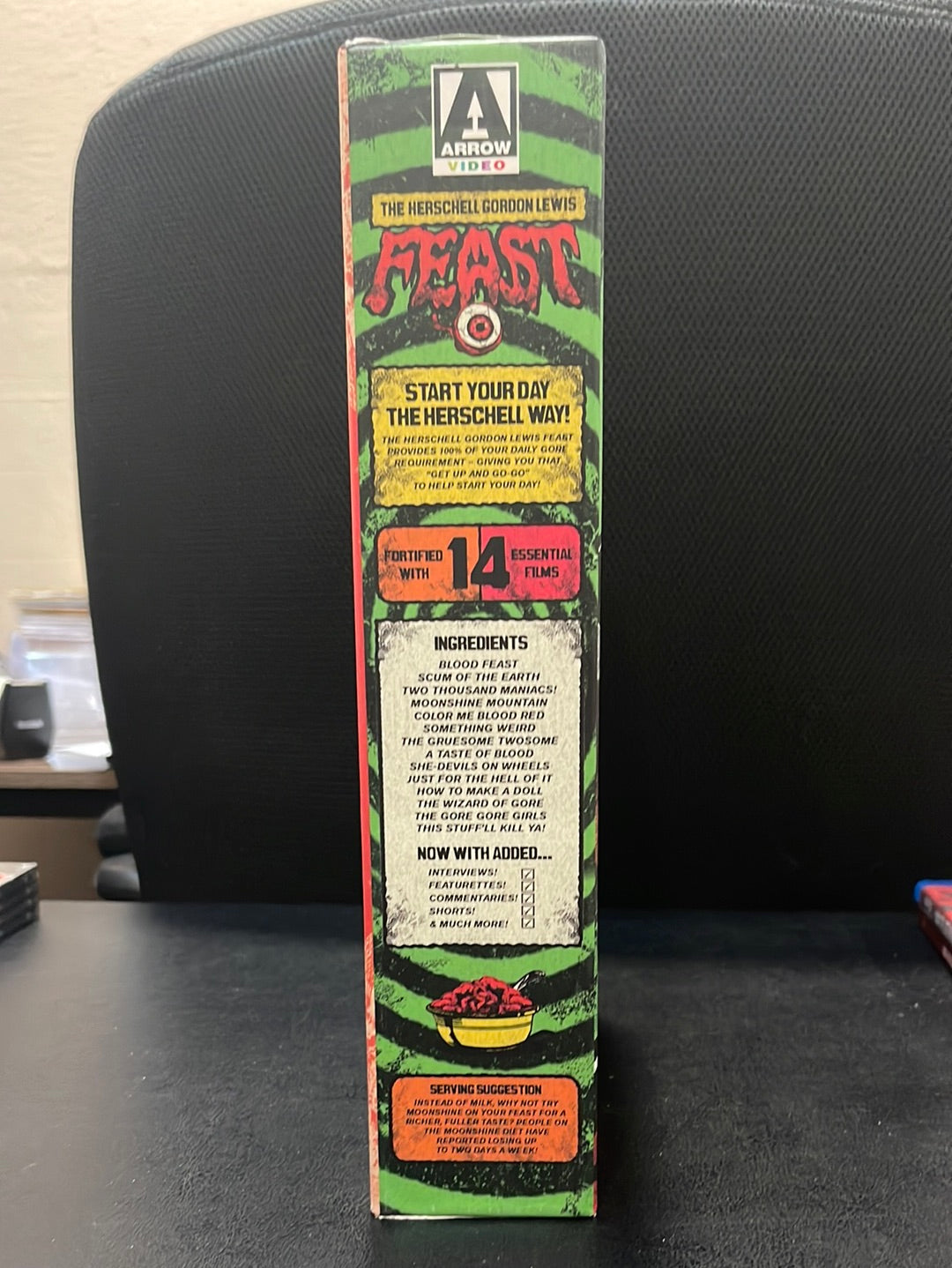 The Herschell Gordon Lewis Feast Limited Edition (Cereal Box) USED
