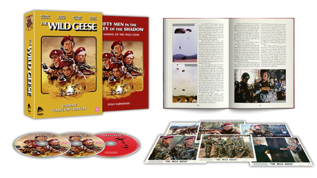 The Wild Geese (4K UHD, Severin UK Limited Edition, Region Free) *DAMAGED*