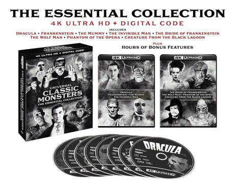 Universal Classic Monsters 8-Movie Collection (4K UHD)