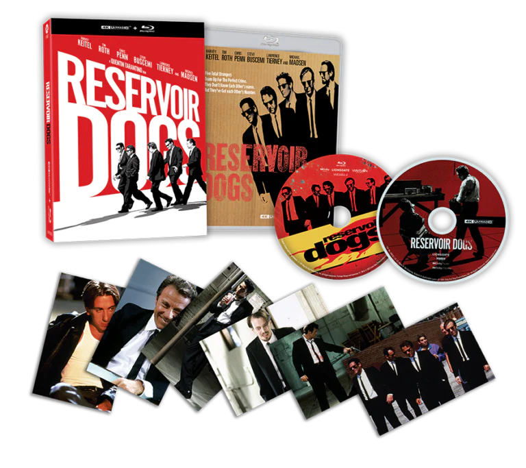 Reservoir Dogs (4K UHD, Limited Collector’s Edition, 3D Lenticular Hardcase, Region Free)