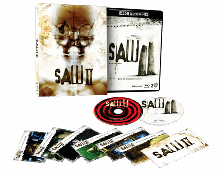 Saw II (4K UHD, Limited Edition Lenticular Hardcase, Region Free)