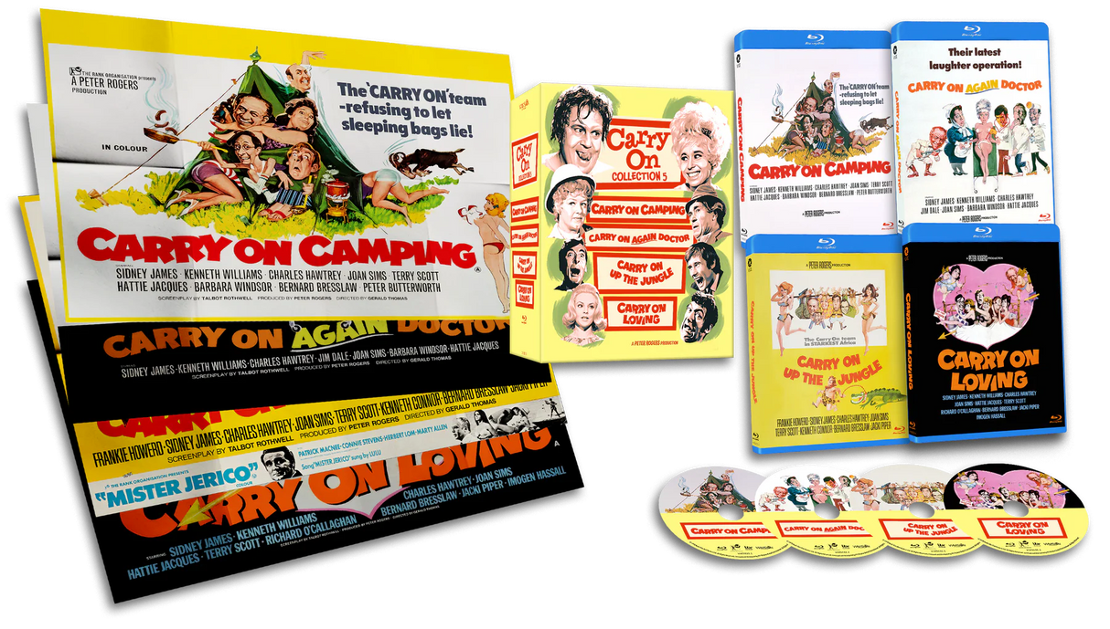Carry On... Film Collection 5 (Limited Edition, Region Free)