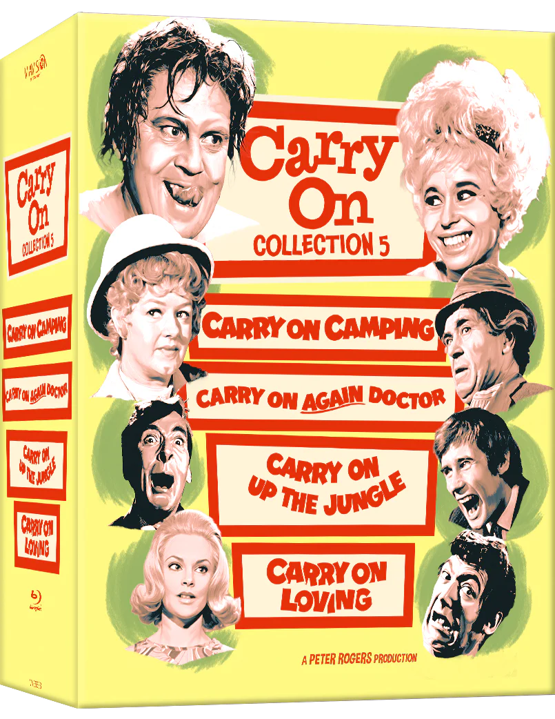 Carry On... Film Collection 5 (Limited Edition, Region Free)