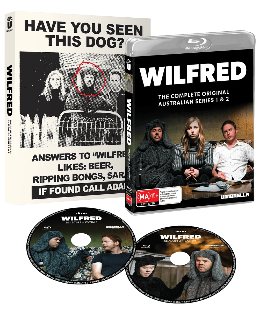 Wilfred: The Complete Series I & II (Region Free)