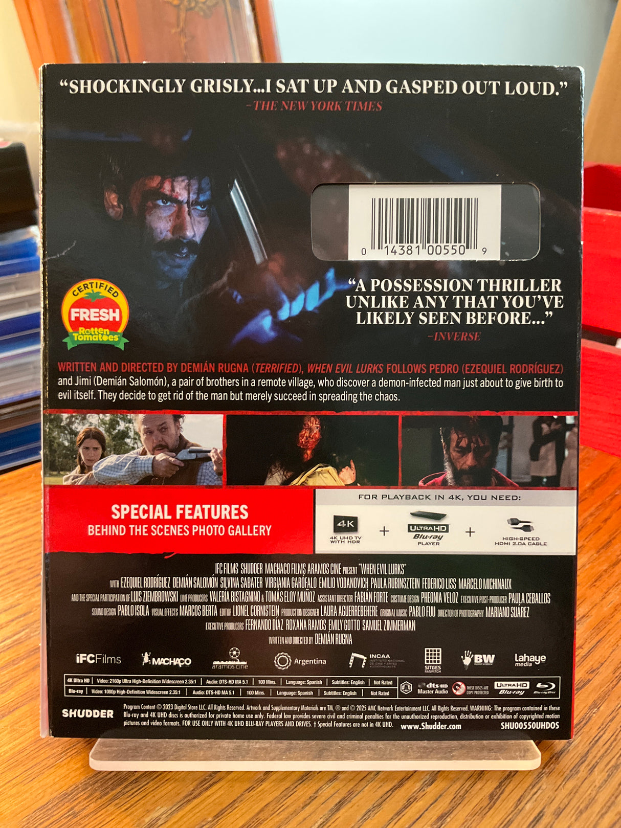 When Evil Lurks (4K UHD) w/SLIP USED *SEE NOTE*