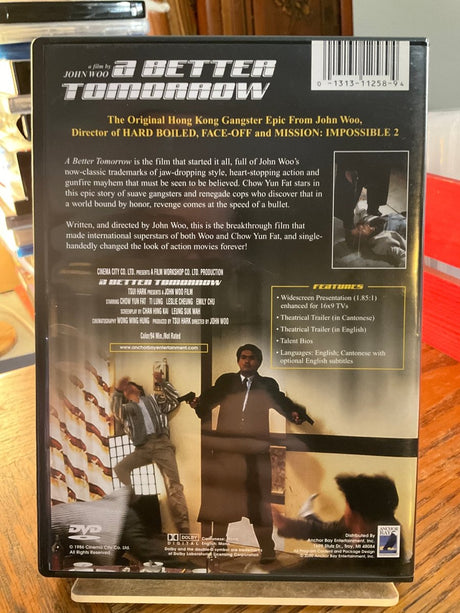 A Better Tomorrow DVD USED