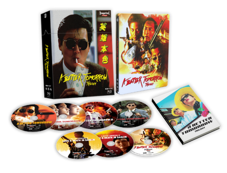 A Better Tomorrow Trilogy (4K UHD, Imprint, Limited Edition Steelbook + Hardbox, Region Free)