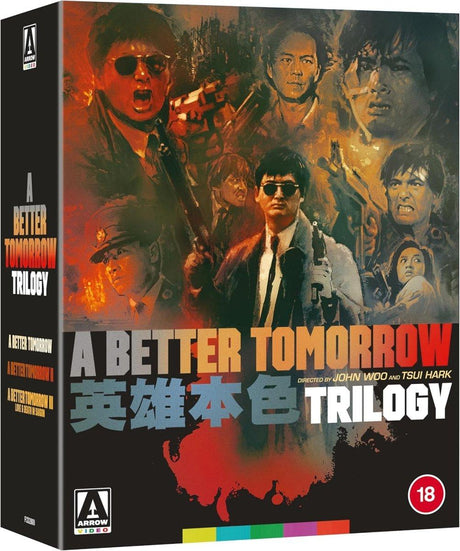 A Better Tomorrow Trilogy (Blu-ray, Arrow UK Limited Edition, Region B)