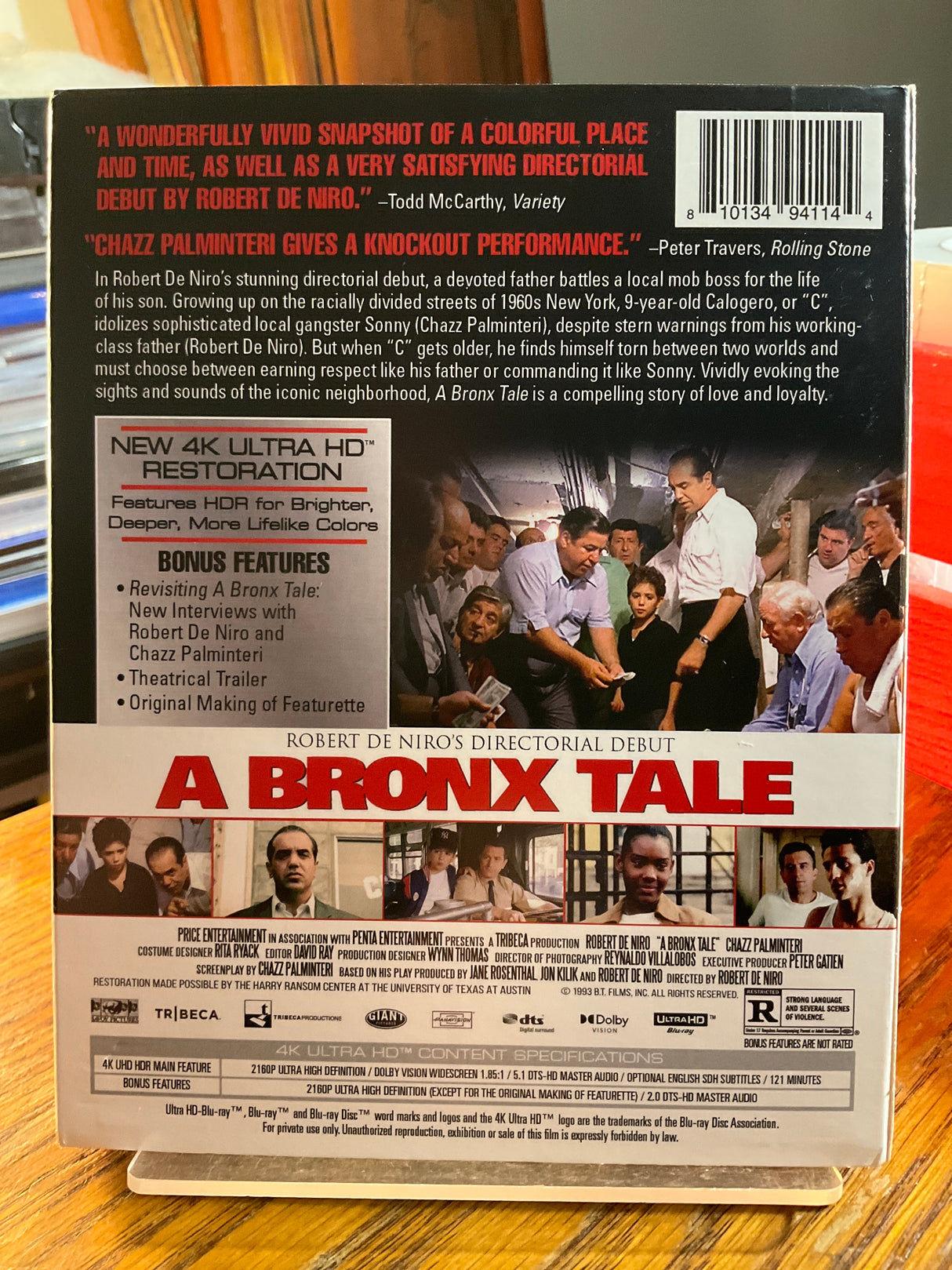 A Bronx Tale (4K UHD) w/SLIP USED
