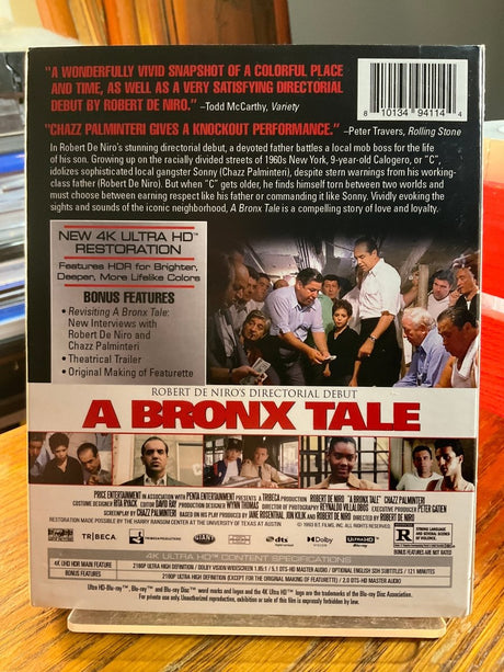 A Bronx Tale (4K UHD) w/SLIP USED