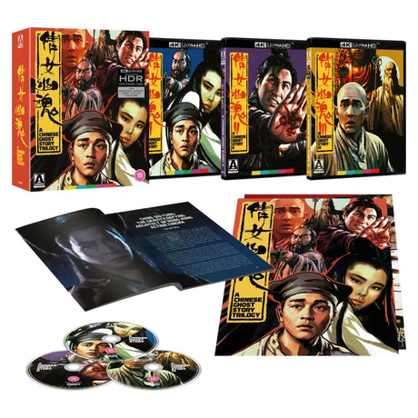 A Chinese Ghost Story Trilogy (4K UHD, Arrow UK Limited Edition, Region Free/B) - New 4K UHD