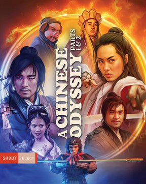 A Chinese Odyssey: Parts 1 and 2 w/SLIP *slips not pristine - New Blu - Ray