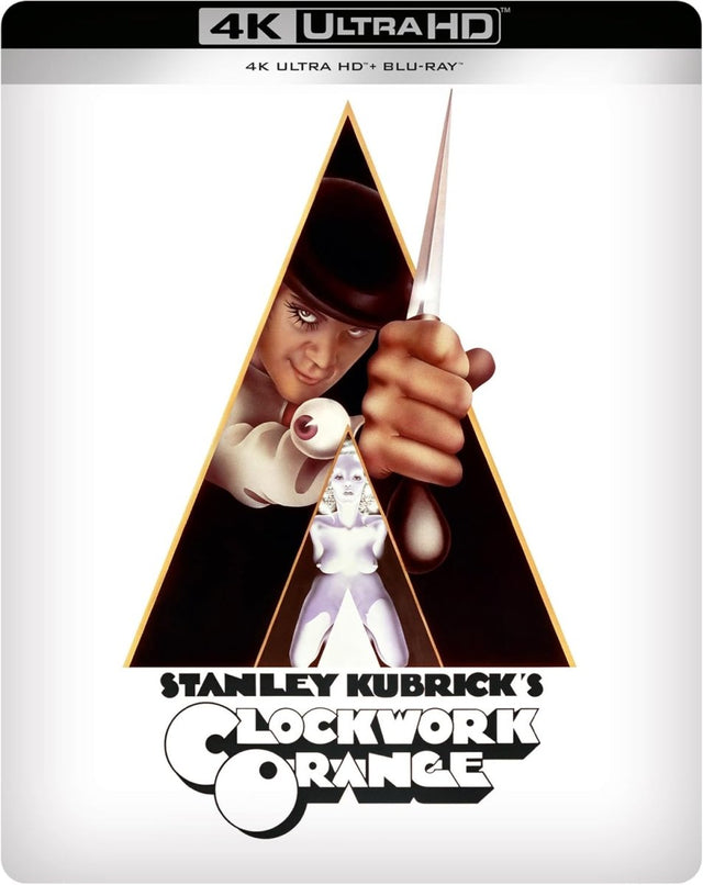 A Clockwork Orange (4K UHD, Limited Edition Steelbook, Region Free) - New 4K UHD