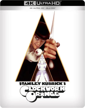 A Clockwork Orange (4K UHD, Limited Edition Steelbook, Region Free)