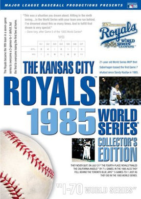 A & E Kansas City Royals: 1985 World Series USED