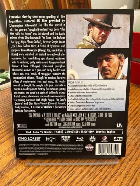 A Fistful of Dollars (4K UHD) w/SLIP USED - Used 4K UHD