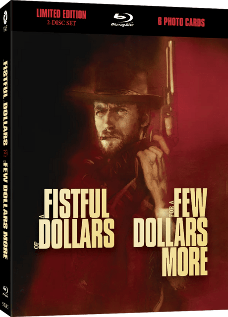 A Fistful Of Dollars & For A Few Dollars More (Limited Edition w/Lenticular Hardcase, Region Free) - New Blu - Ray