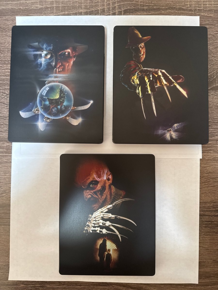 A Nightmare on Elm Street 7-Film Collection (4K UHD, US Limited Edition Steelbook Set, First Pressing) USED