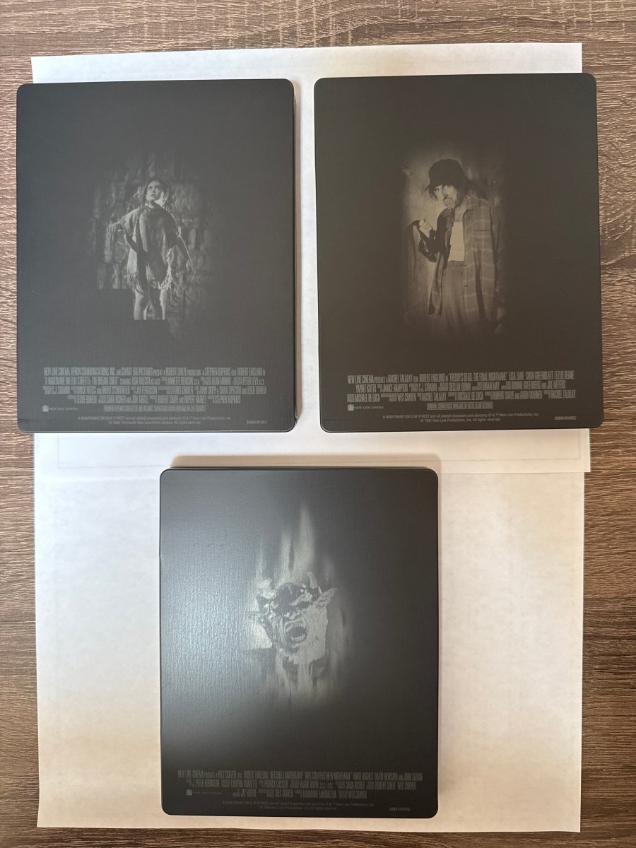 A Nightmare on Elm Street 7-Film Collection (4K UHD, US Limited Edition Steelbook Set, First Pressing) USED