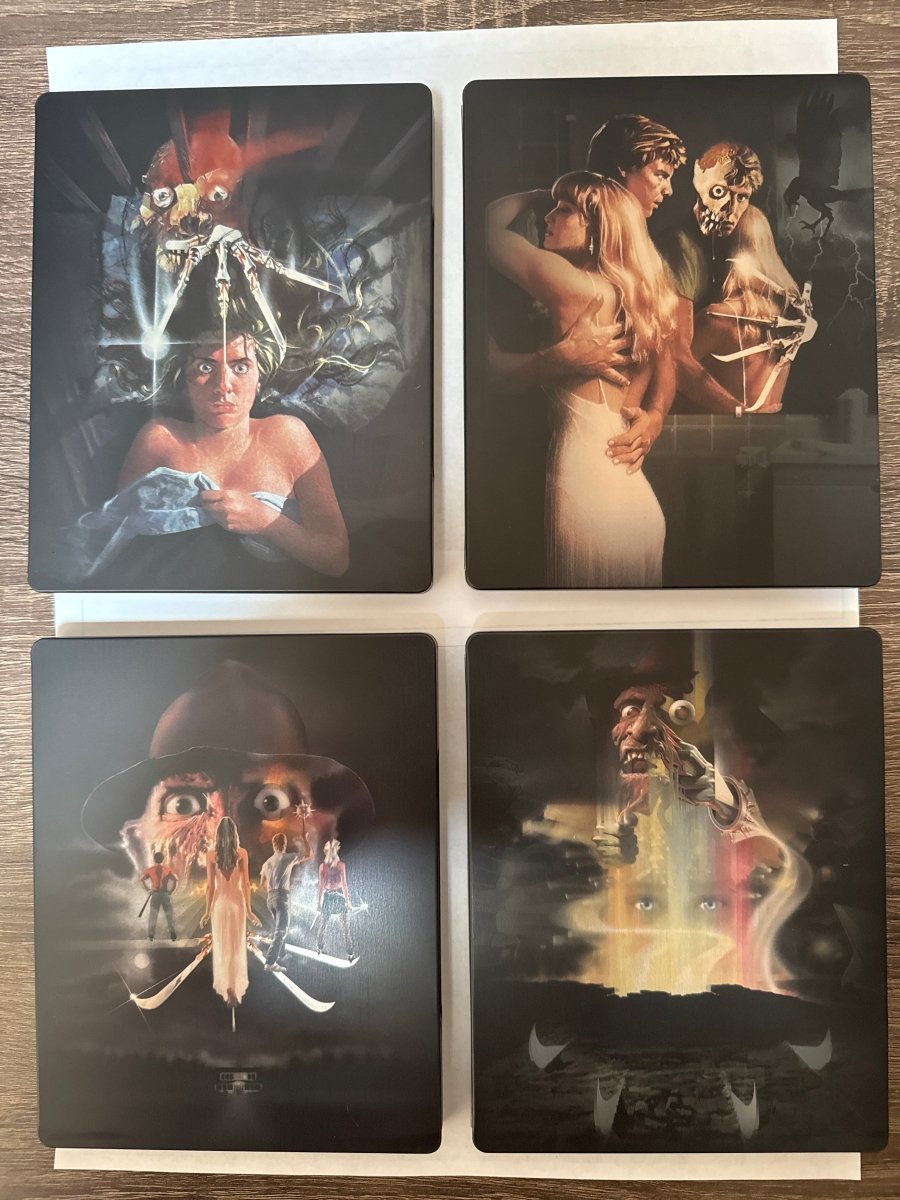 A Nightmare on Elm Street 7-Film Collection (4K UHD, US Limited Edition Steelbook Set, First Pressing) USED