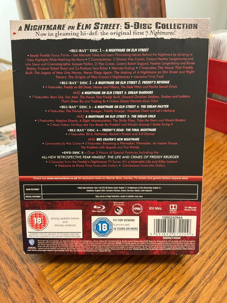 A Nightmare On Elm Street Collection (REGION B) W/SLIP USED