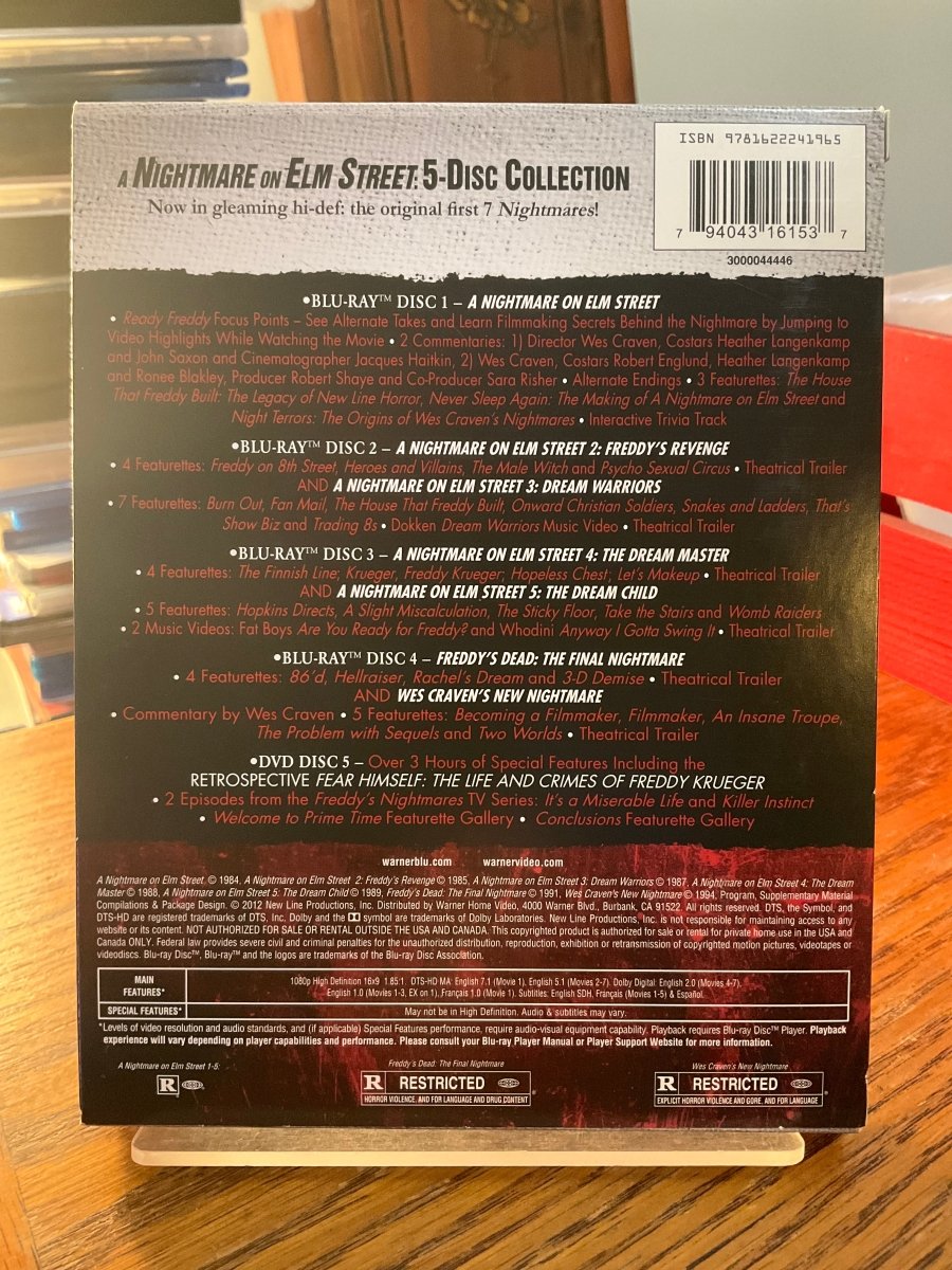 A Nightmare on Elm Street Collection w/SLIPCASE USED