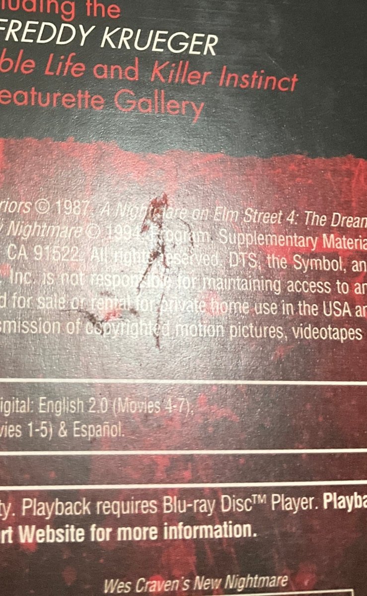 A Nightmare on Elm Street Collection w/SLIPCASE USED