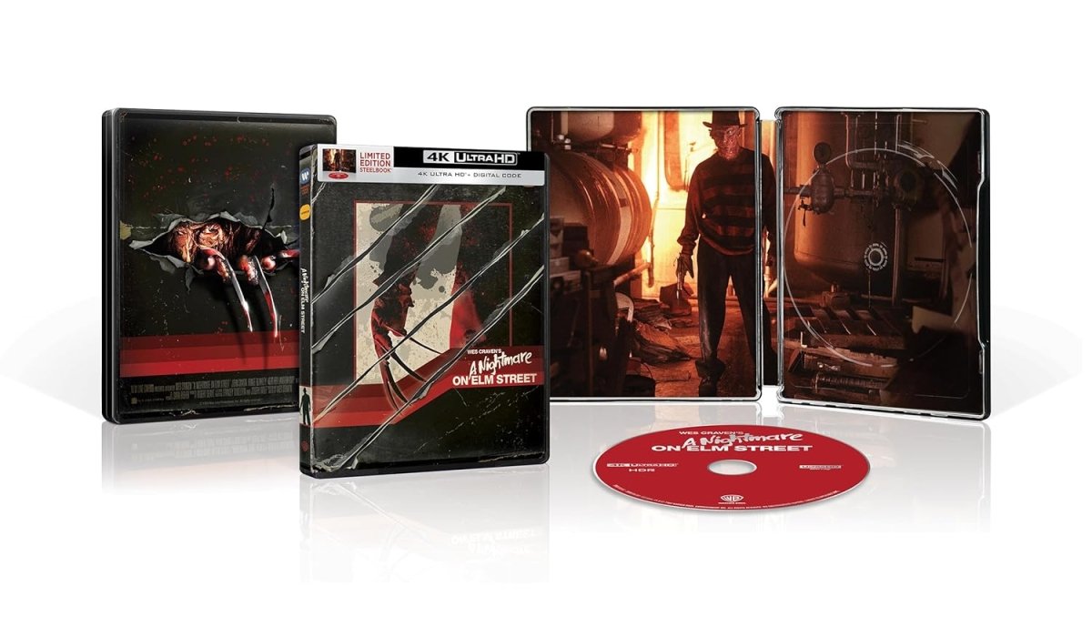 A Nightmare on Elm Street (US 4K UHD, Limited Edition Steelbook) - New 4K UHD