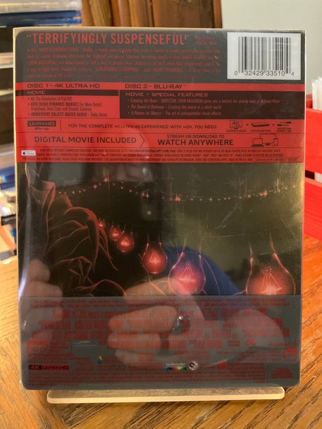 A Quiet Place (4K UHD) Limited Edition Mondo Steelbook w/SLIP USED