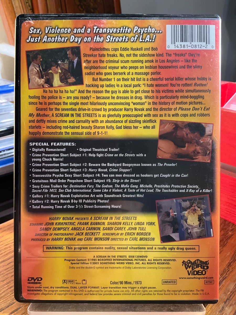 A Scream in the Streets (DVD) USED