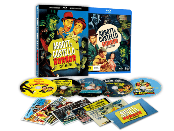 Abbott and Costello Horror Collection (Limited Edition w/Lenticular Hardcase, Region Free) - New Blu - Ray