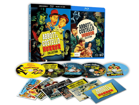 Abbott and Costello Horror Collection (Limited Edition w/Lenticular Hardcase, Region Free) - New Blu - Ray
