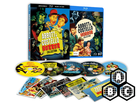 Abbott and Costello Horror Collection (Limited Edition w/Lenticular Hardcase, Region Free) DAMAGED