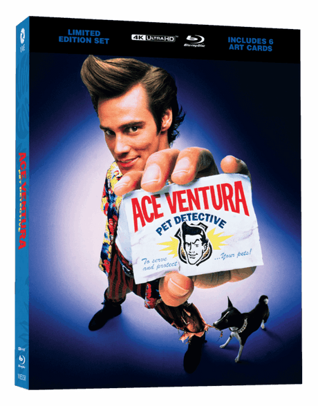 Ace Ventura: Pet Detective (4K UHD, Limited Edition Steelbook + Lenticular Hardcase, Region Free)