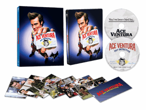 Ace Ventura: Pet Detective (4K UHD, Limited Edition Steelbook + Lenticular Hardcase, Region Free)