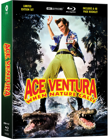 Ace Ventura: When Nature Calls (4K UHD, Limited Edition Steelbook + Lenticular Hardbox, Region Free)