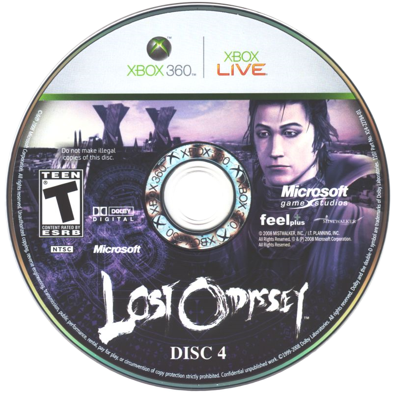 Lost Odyssey XBOX 360 LOOSE