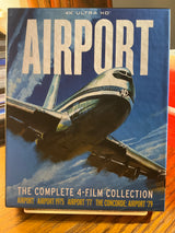 Airport: The Complete 4-Film Collection (4K UHD, Limited Edition Rigid Slip) USED