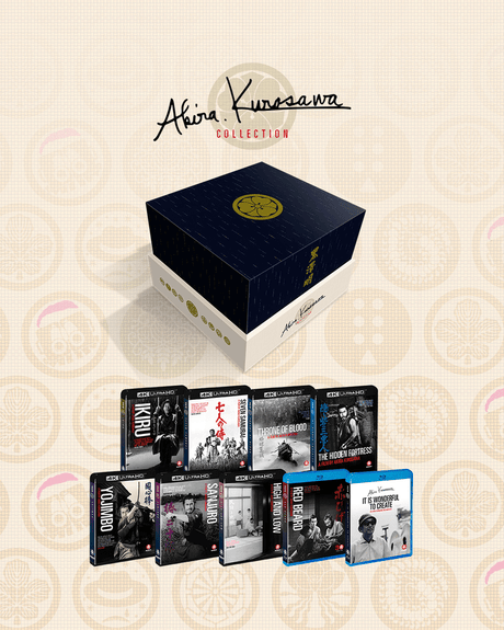 Akira Kurosawa Collection (4K UHD/Blu-ray, Madman Limited Edition Collector's Box, Region Free) *see note