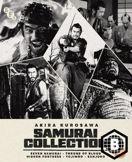 Akira Kurosawa Samurai Collection (Blu-ray, Region B)