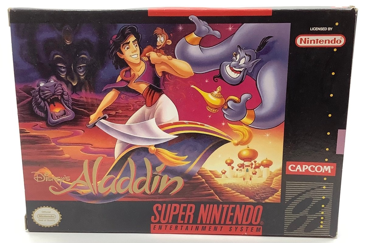 Aladdin Super Nintendo USED - Video Games - Nintendo SNES