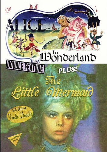 Alice in Wonderland (1949 )/ The Little Mermaid (1976) (DVD) - New DVD