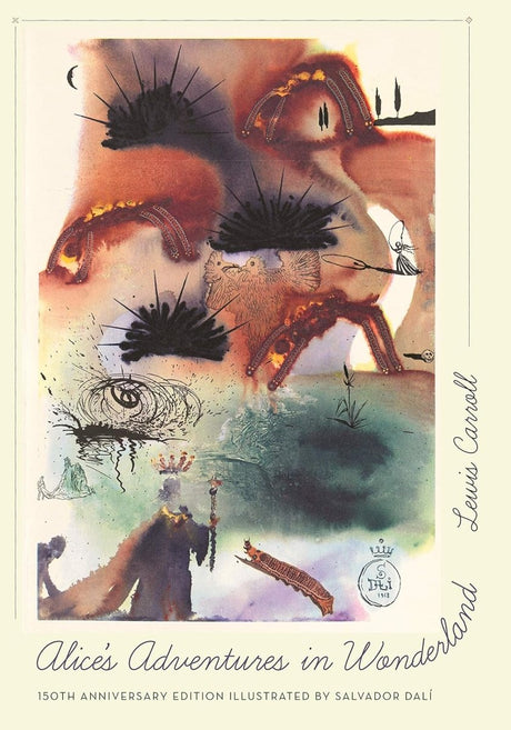 Alice's Adventures in Wonderland (150th Anniversary Edition, Dali Illustrated, HC) - Books